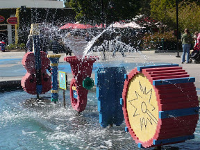 Legoland Band Fountain Inspires Play