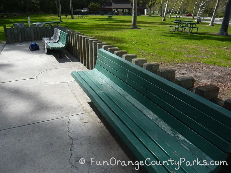 Hidden Playground Laguna Niguel Regional benches for parents