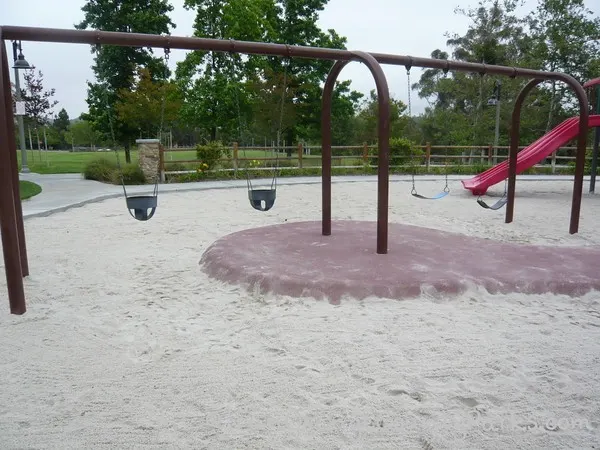 Baby Swings and Bench Swings at Aurora Park in Mission Viejo