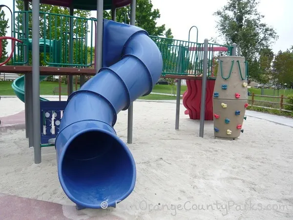 Tunnel Slide at Aurora Park in Mission Viejo