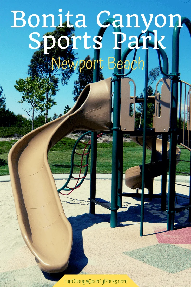 bonita canyon sports park newport beach pin image of a slide