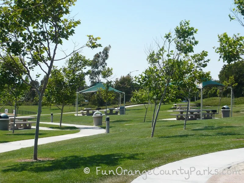 bonita canyon sports park newport beach covered picnic tables