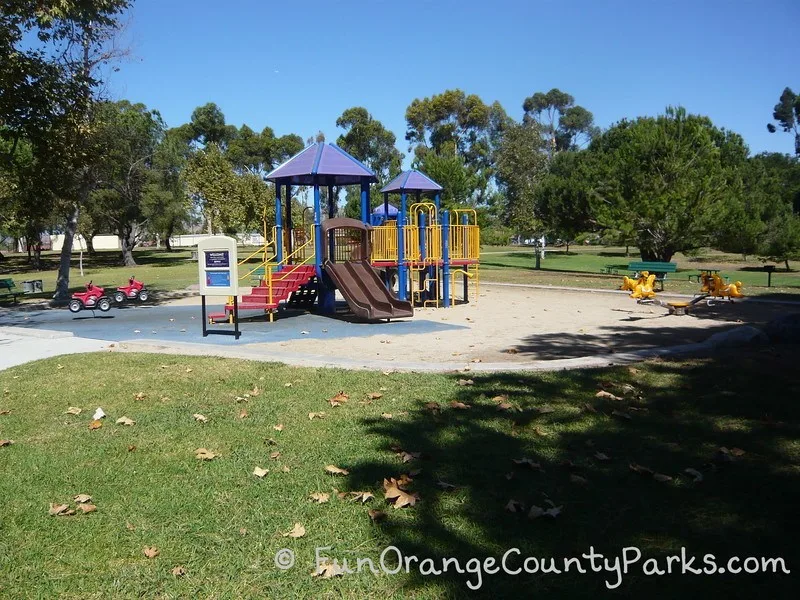 craig regional park fullerton - toddler playground with ride on toys