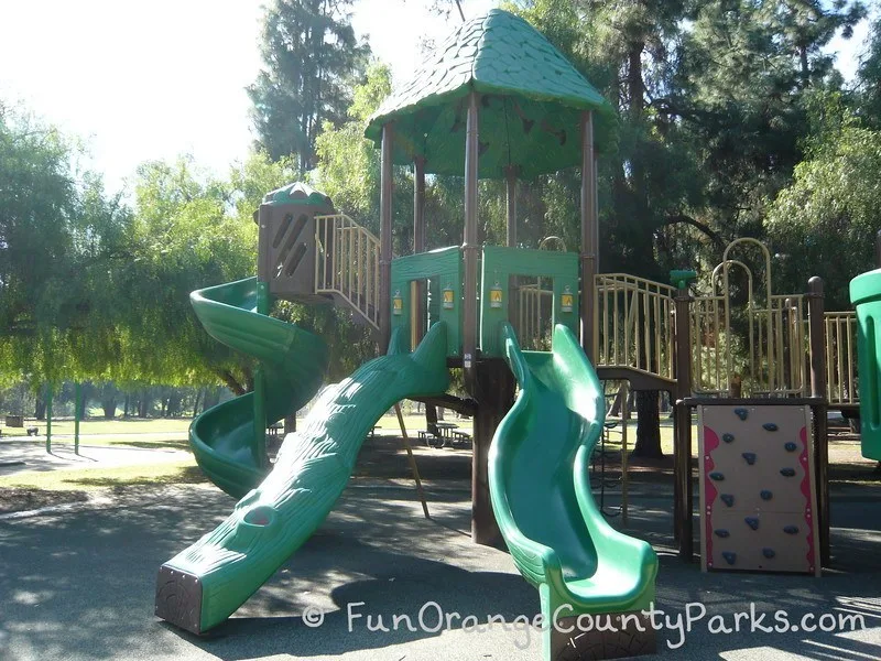 clark regional park buena park - tree house climber