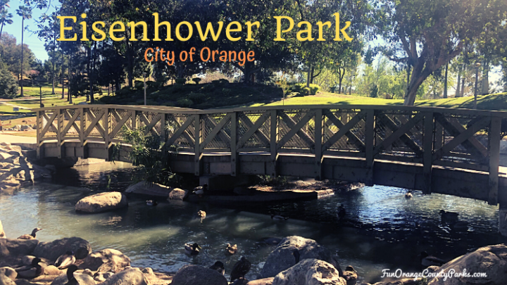 Eisenhower Park in Orange: Where a Little River Runs to a Lake
