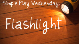 Simple Play Wednesday: Flashlight