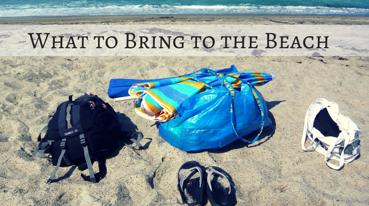 what to bring to the beach