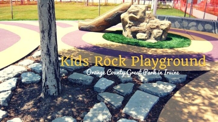 Visit the Kids Rock Playground at the Great Park