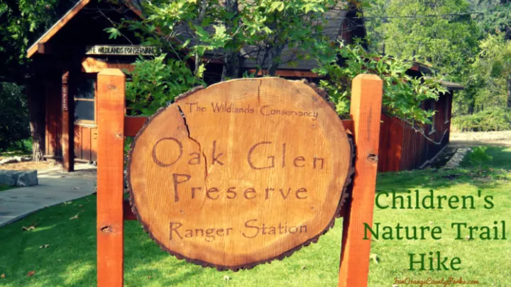 oak glen preserve children nature trail hike