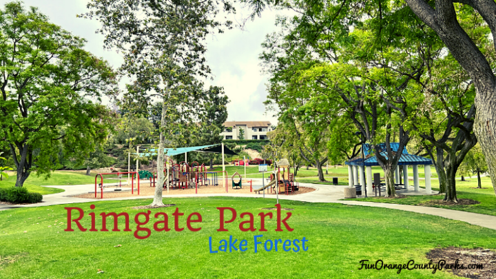 Rimgate Park in Lake Forest: Bounce a Ball and Play Tag