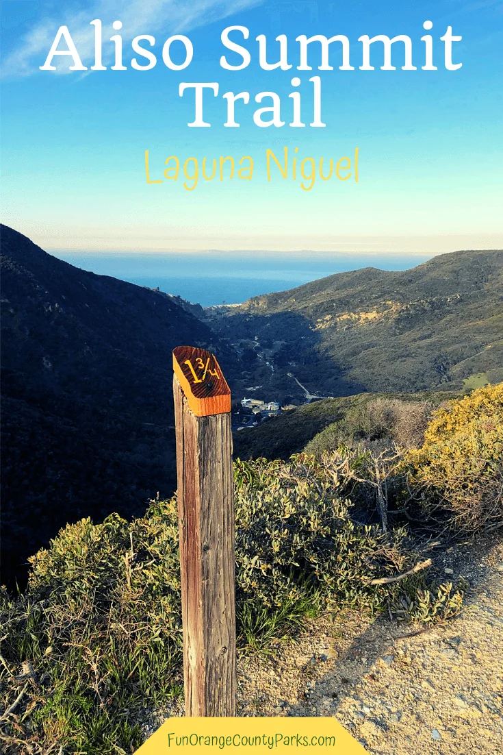 aliso summit trail laguna niguel pin