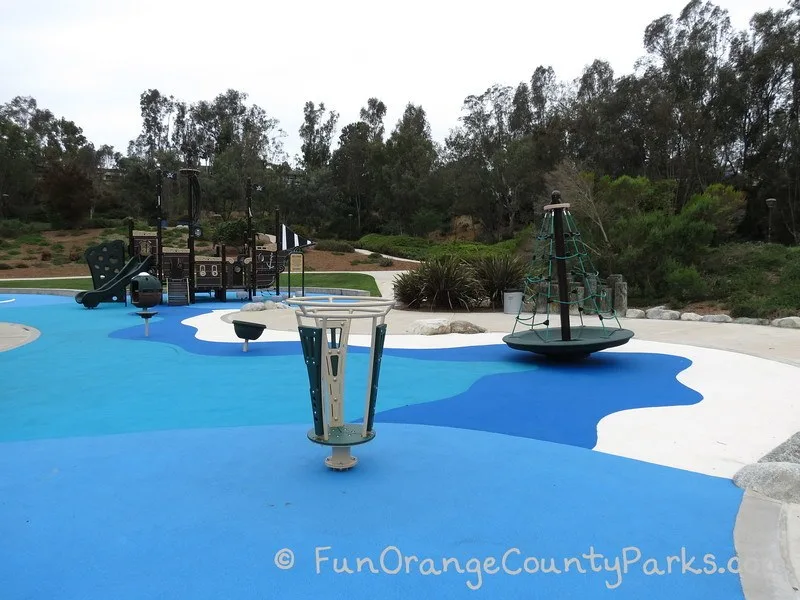 Clipper Cove Park in Laguna Niguel with no sand