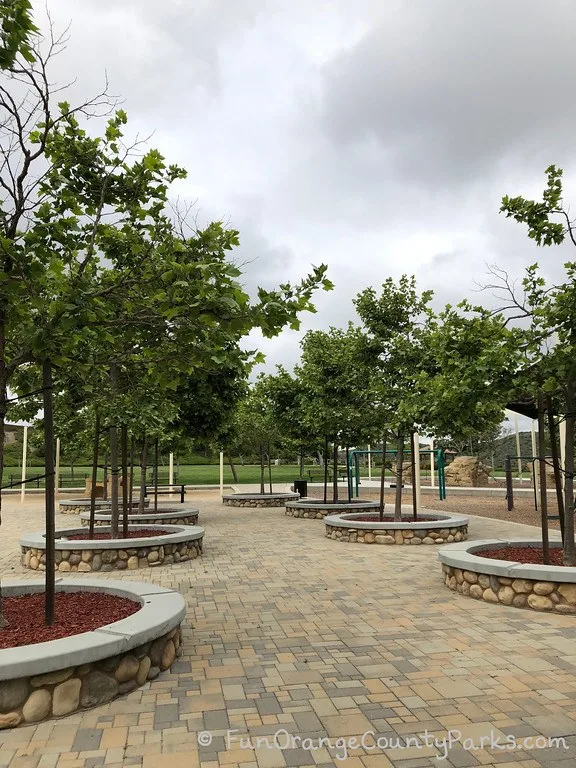 concourse park portola hills - trees