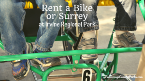 Rent a Bike at Irvine Regional Park