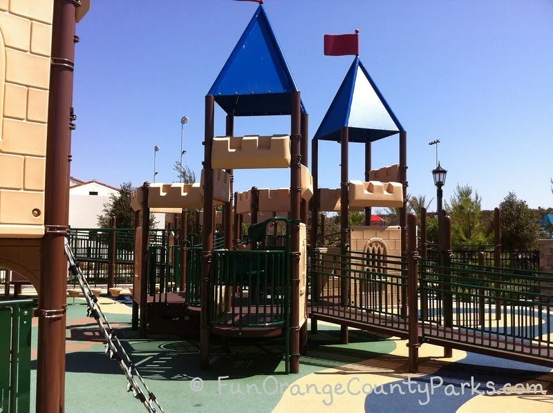 Courtney's Sandcastle Accessible Playground San Clemente - castle playground