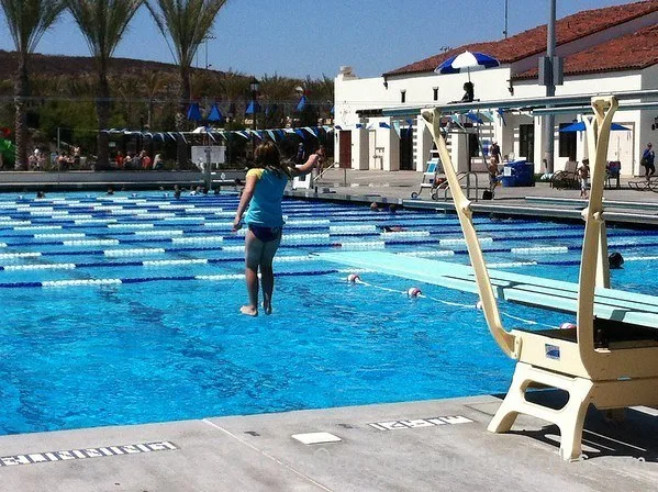 san clemente aquatics -  pool deep end