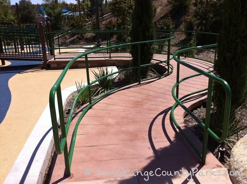 Courtney's Sandcastle Accessible Playground San Clemente - ramp