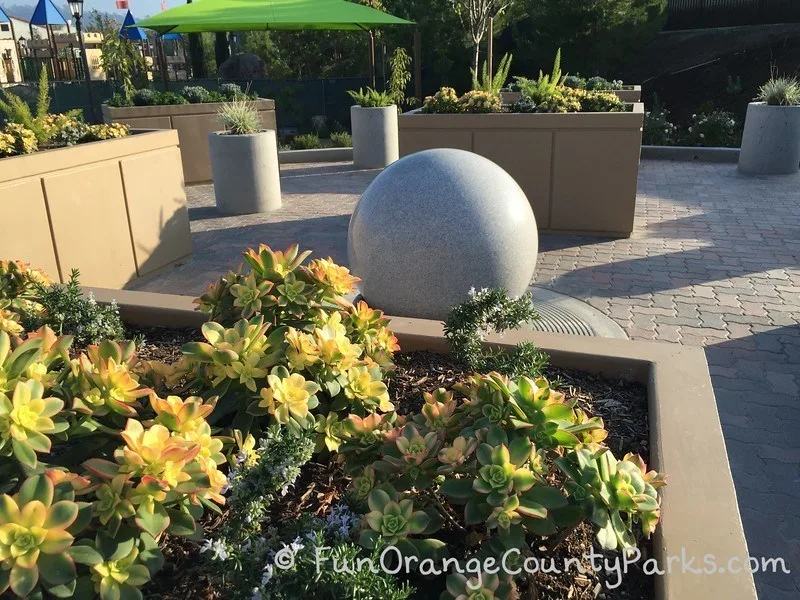 sensory garden fountain