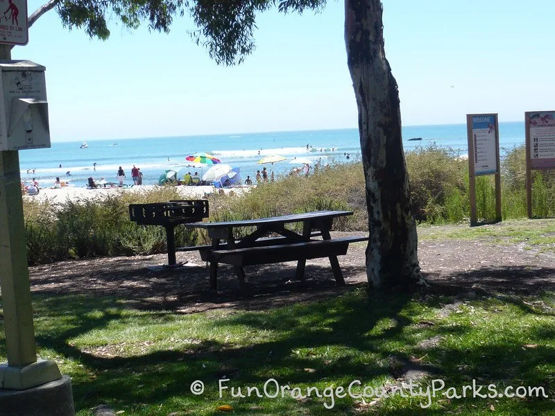 Doheny Barbecue Near the Beach and Picnic Area in Dana Point