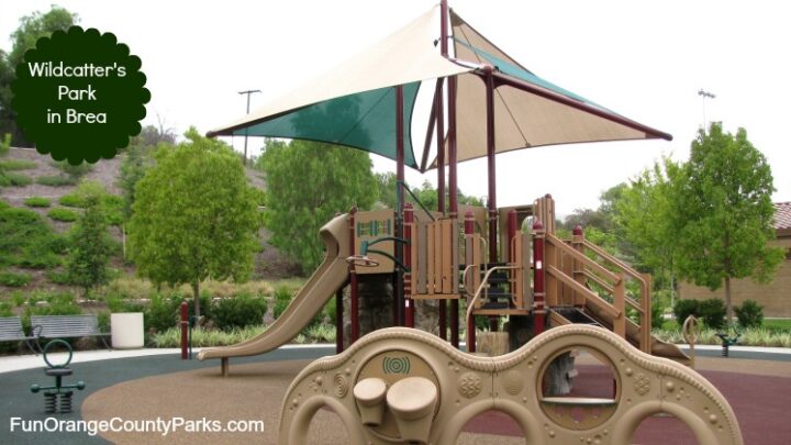 Wildcatters Park in Brea: Benches Galore for Parents and Climbing for Kids