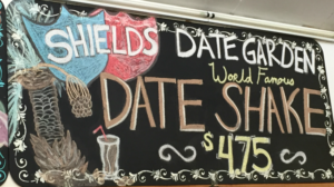 Cafe at Shields Date Garden for an Outdoor Lunch