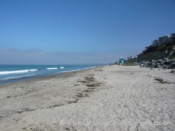 Calafia Beach at San Clemente State Beach - view to the north