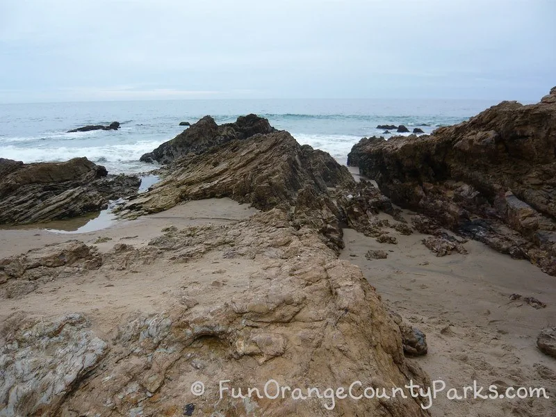 reef point crystal cove state park - rocks