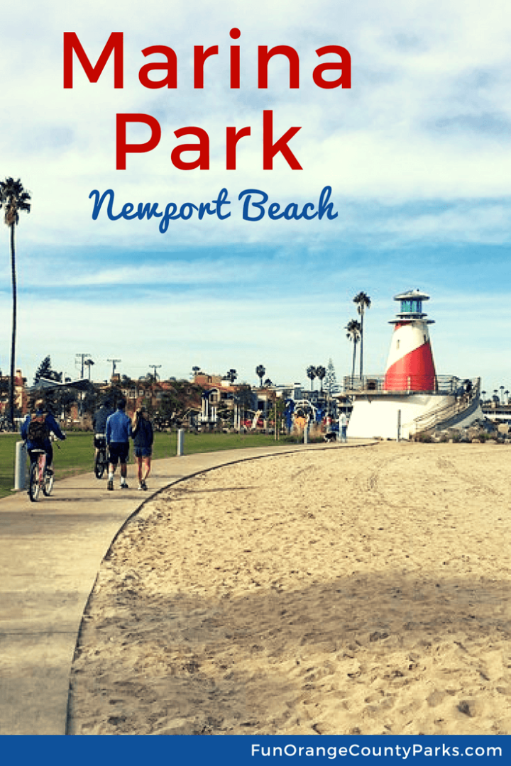 Marina Park in Newport Beach on the Balboa Peninsula