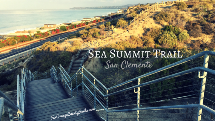 Sea Summit Trail with Stairs Near San Clemente Outlets