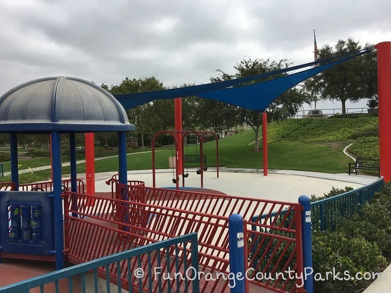 swings with shade cover