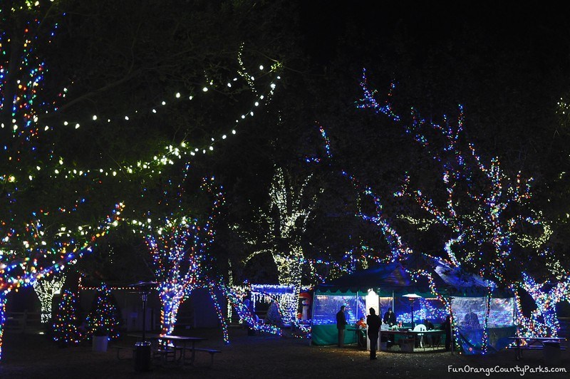 Christmas Train at Irvine Park Railroad