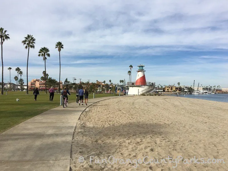 marina park beach for toddlers