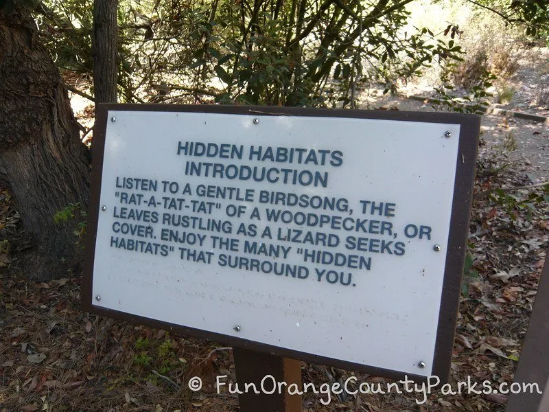 Turtle Rock Nature Center sign