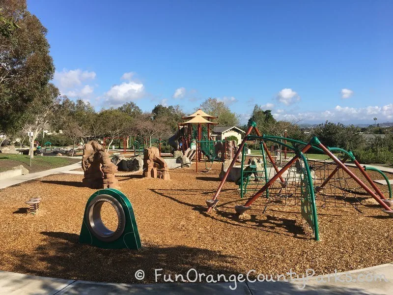 creekside park dana point - playground overview