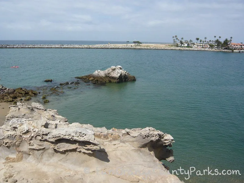 toddler beaches - newport beach harbor entrance