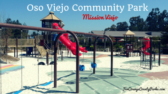 Oso Viejo Community Park and its double tunnel slides