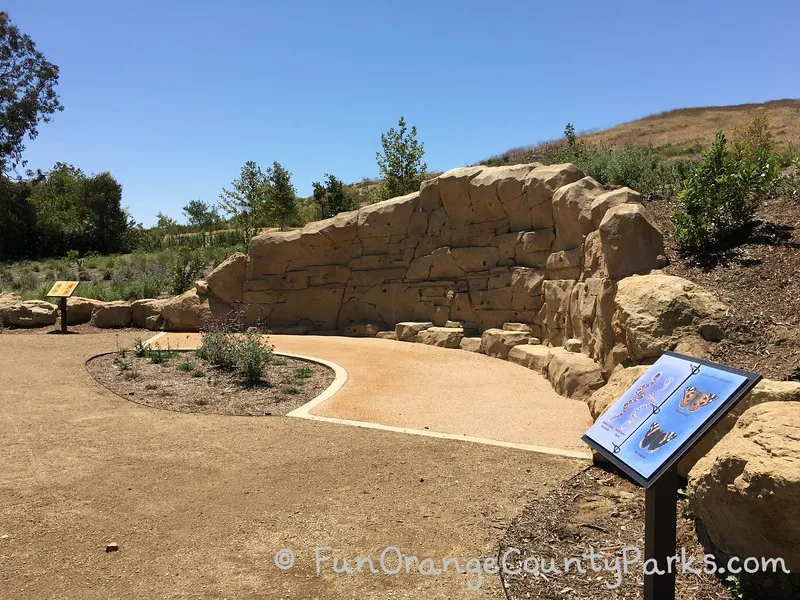 Quail Hill Playground rock wall