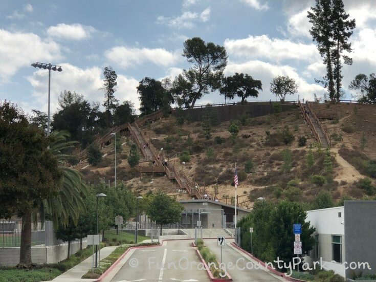Hillcrest Park + Lions Field Stairs in Fullerton Fun Orange County Parks