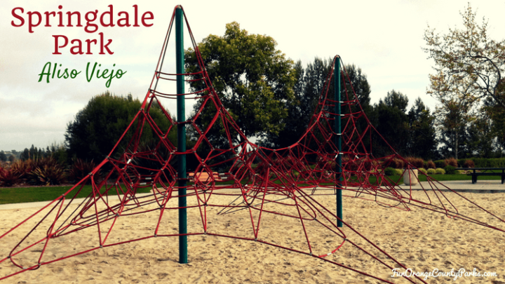 Springdale Park in Aliso Viejo: Sharpen Your Spider Skills on Giant Webs