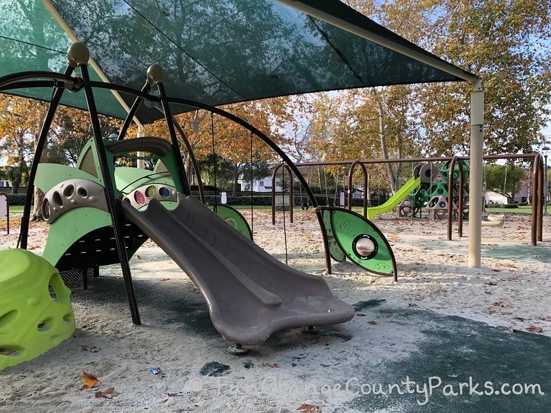 westridge park aliso viejo playground view of climber and slides