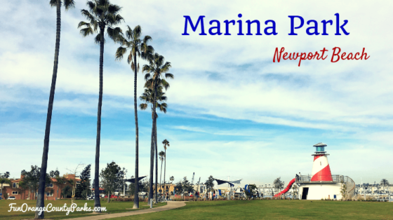Marina Park Newport Beach view of lighthouse slide