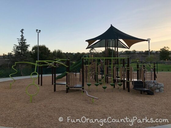 Big Kid Playground at Ronald Reagan Park in Anaheim Hills