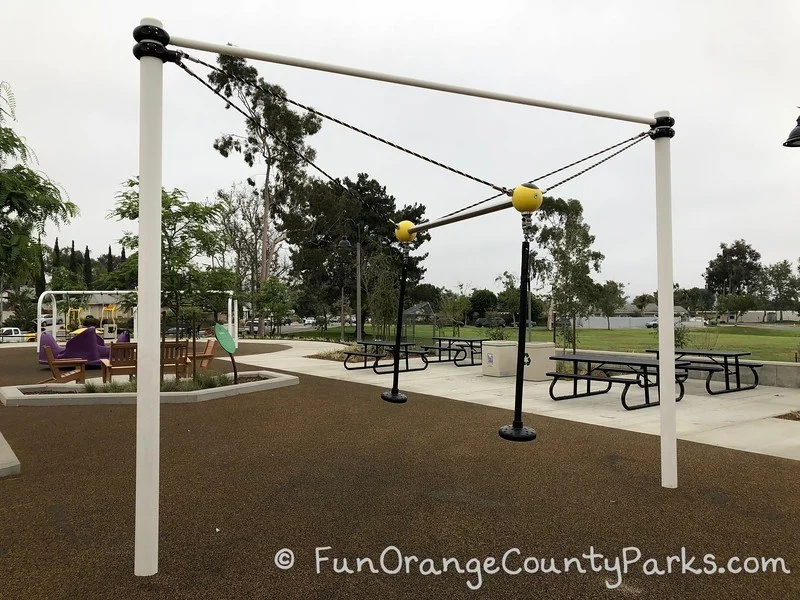 hanging teeter totter that works like a pendulum