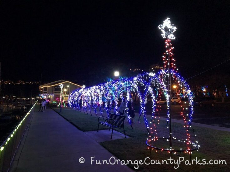 Holiday Lights at Dana Point Harbor 2021 Fun Orange County Parks