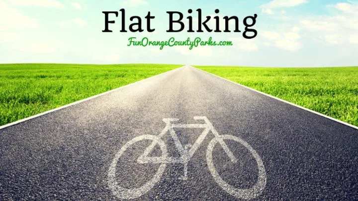 flat biking path