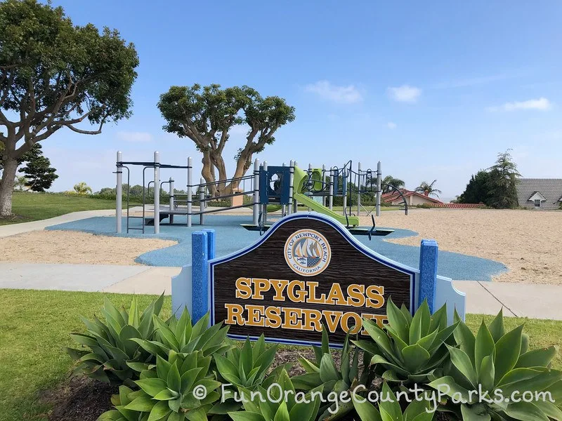 spyglass reservoir park newport beach - playground