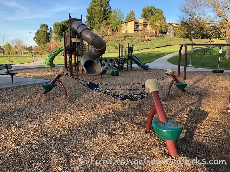 sheep hills park laguna hills slide and netting