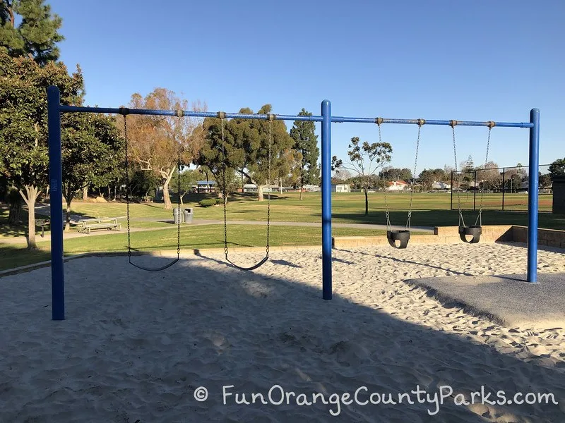Eastbluff Park Newport Beach swings