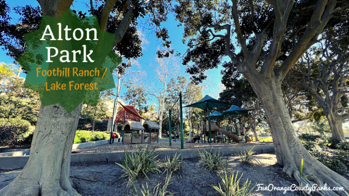 Alton Park in Foothill Ranch: Small Shaded Park Almost Has It All