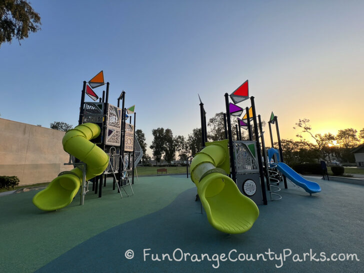 Slater Avenue Playground inside Huntington Beach Central Park